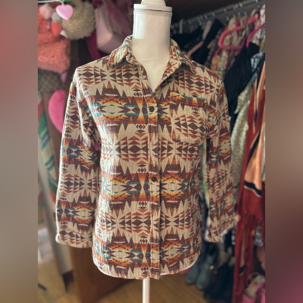 Geometric Patterned Jacket - image 1